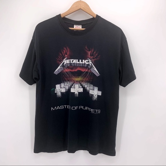Hanes Tops - Vintage Metallica Hanes 1994 Master of Pup…